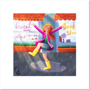 Spring Rain Posters and Art